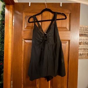 Black Tankini Top 